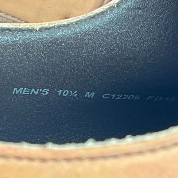 Mens Cole‎ Haan Williams Brown Leather Plain Toe Oxford Dress Shoes Size 10.5 M main image 9